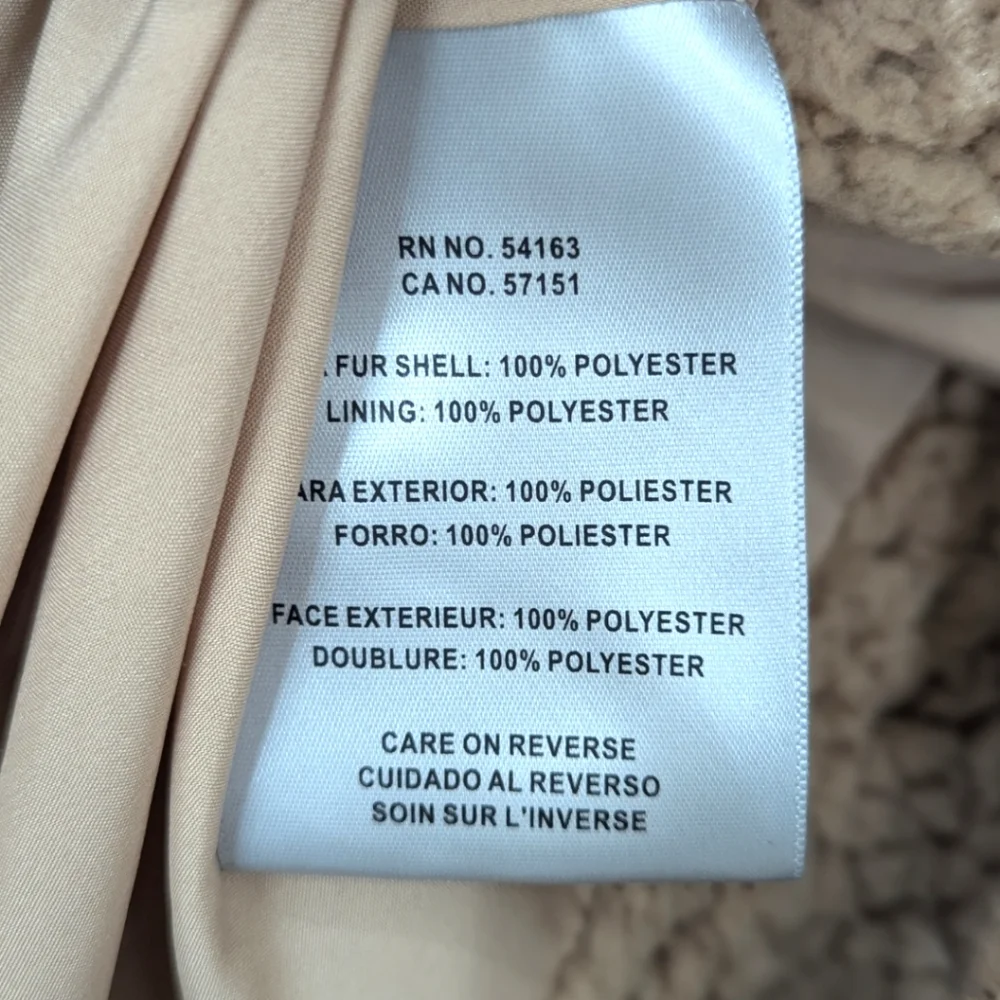 Levi's Teddy Jacket Small - Picture 4 of 5